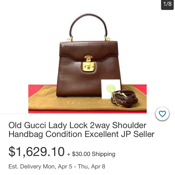 Gucci Handbags - Authentic Lady Lock Kelly Gucci Crossbody